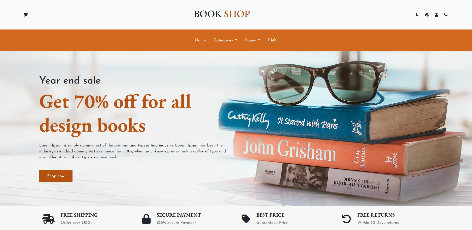 Bookstore Website