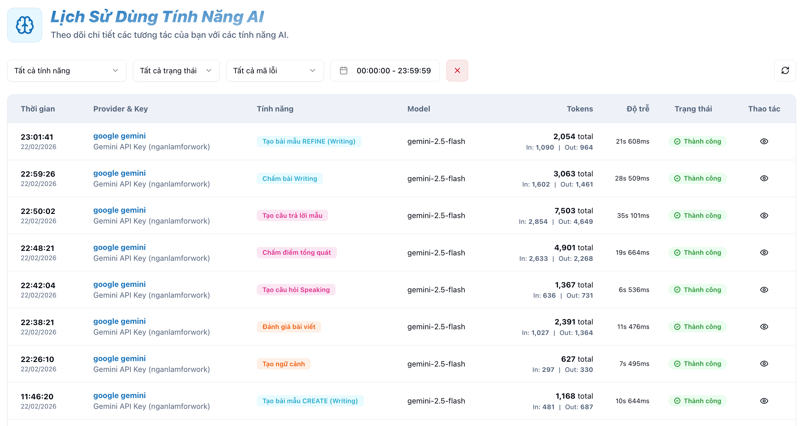 Transparency & AI Control (BYOK)