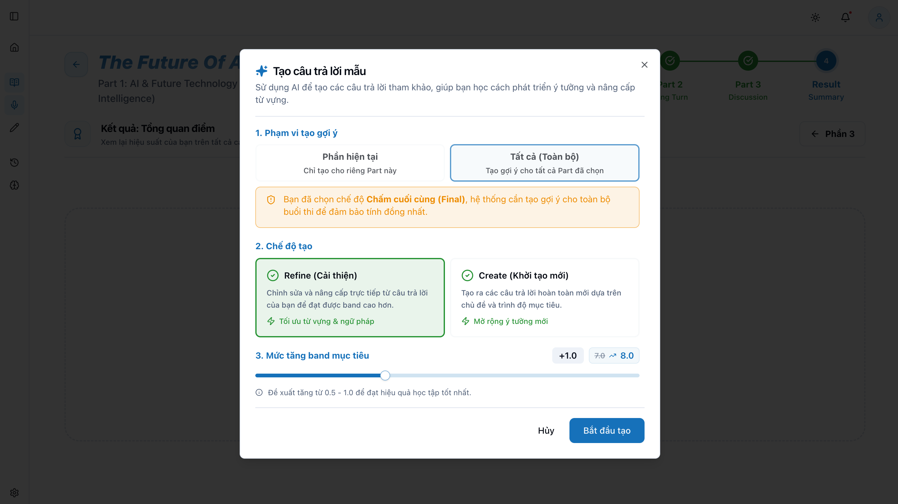 Model Response Generation - Analyzing better vocabulary